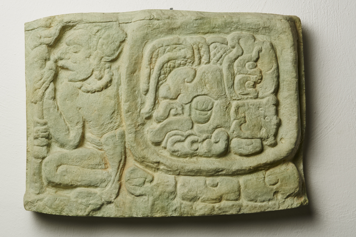 Figürliche Hieroglyphe von der Hieroglyphentreppe