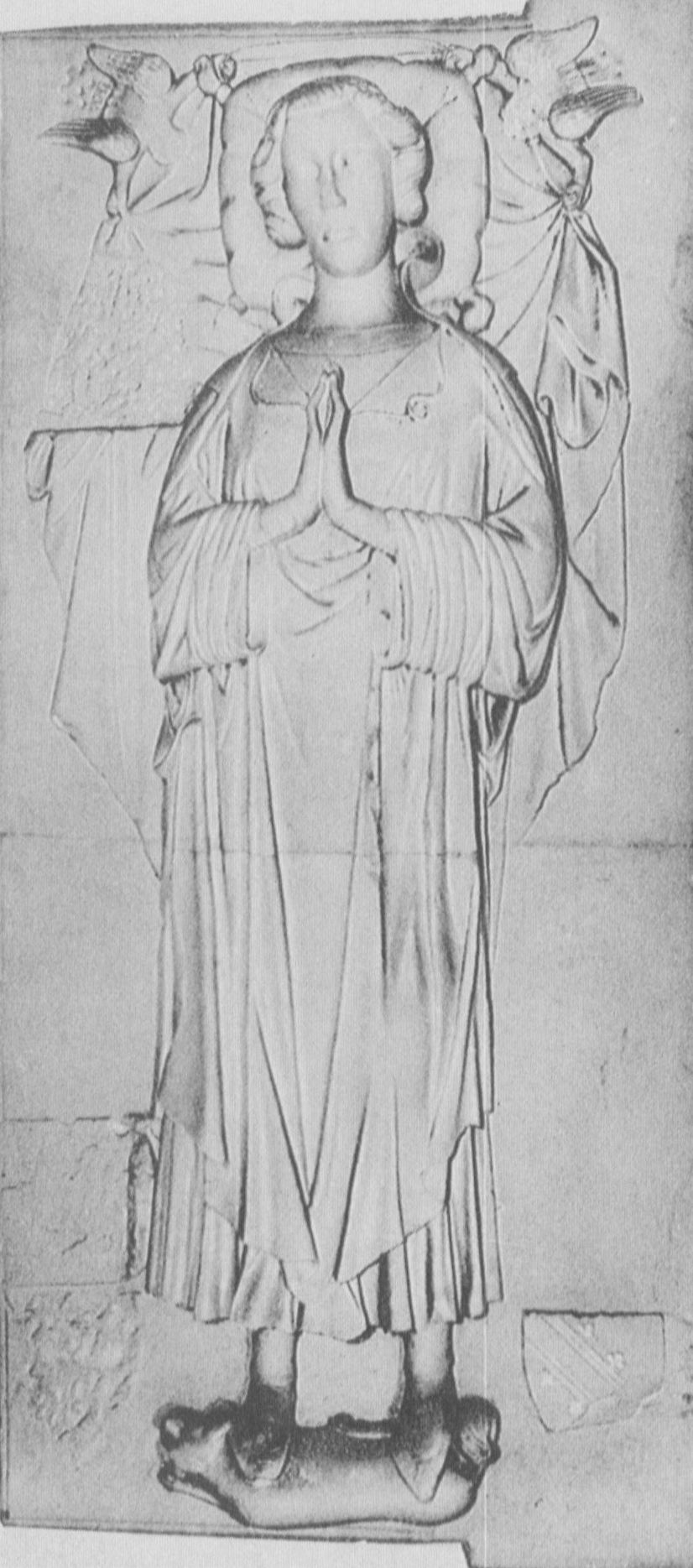 Grabplatte des Kanonikus Philipp von Wird