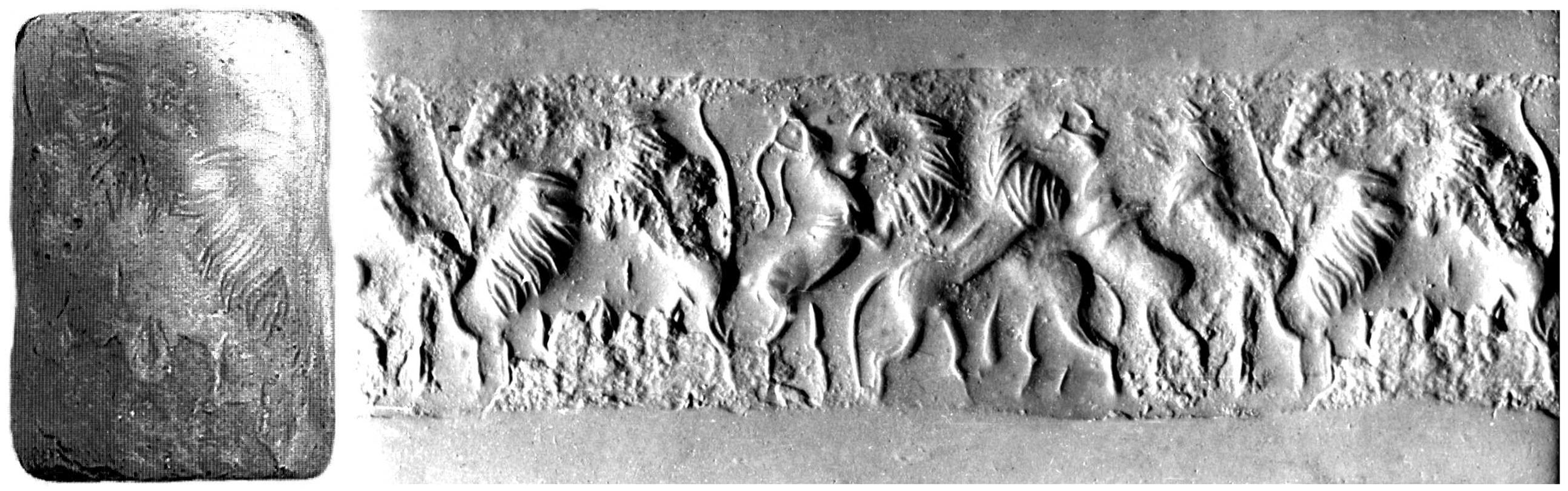 Cylinder Seal or Seal Impression