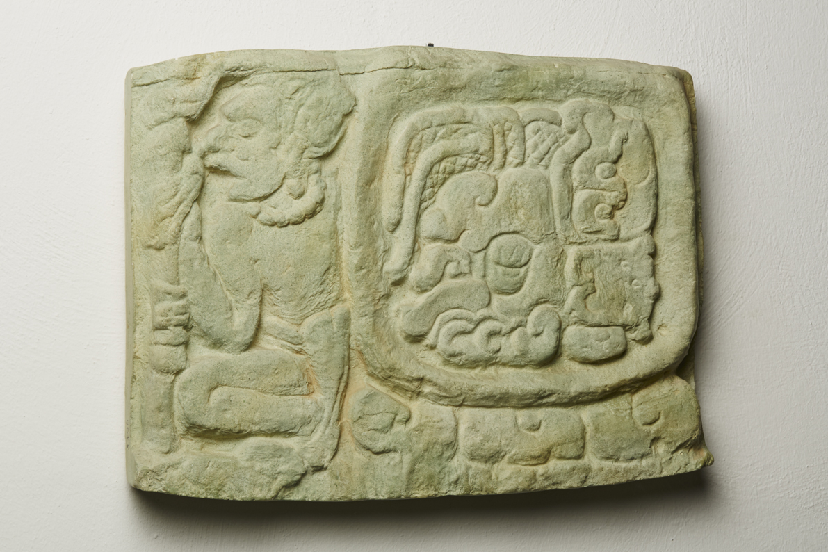 Figürliche Hieroglyphe von der Hieroglyphentreppe