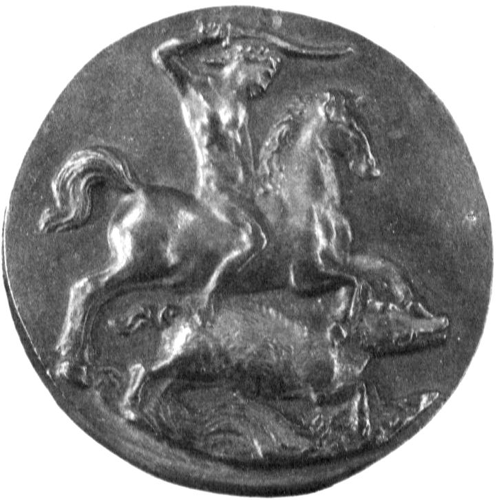 Reitender Meleager