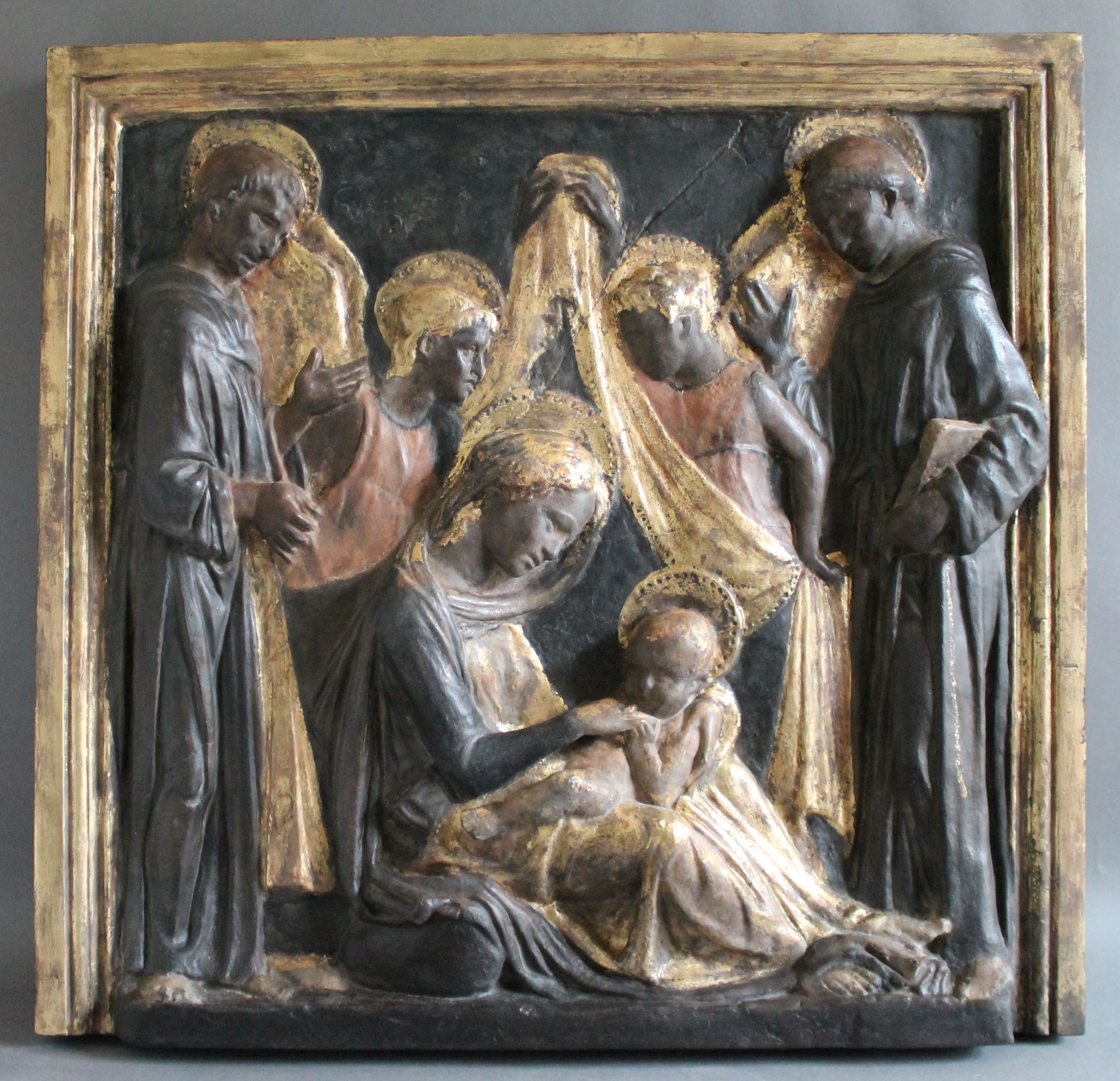 Madonna del Sacco, mit Antonius und Franziskus