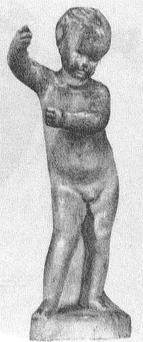 Putto, stehend