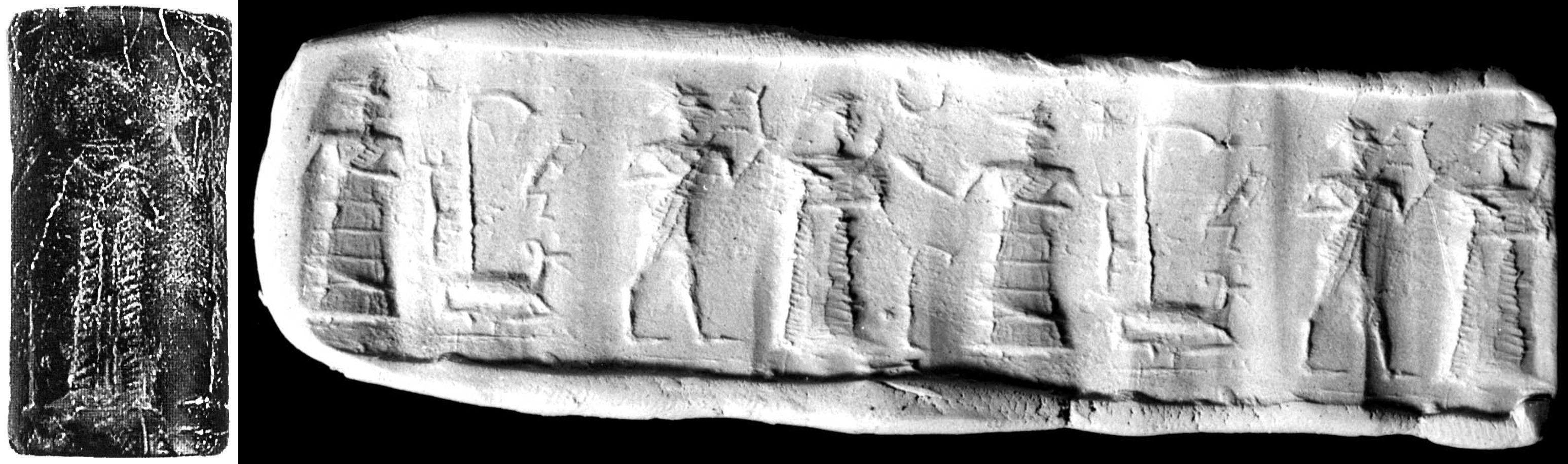 Cylinder Seal or Seal Impression