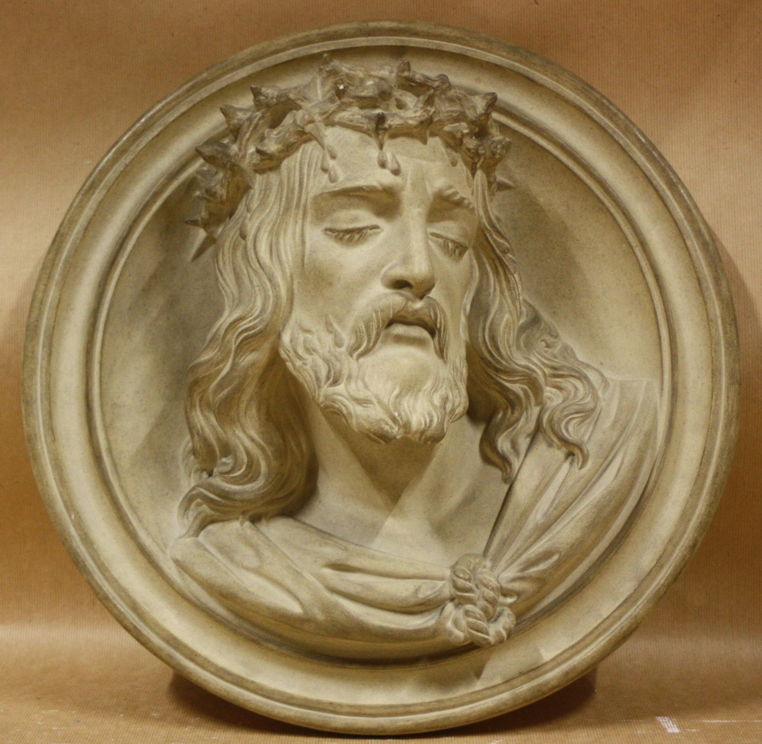 Christuskopf mit Dornenkrone