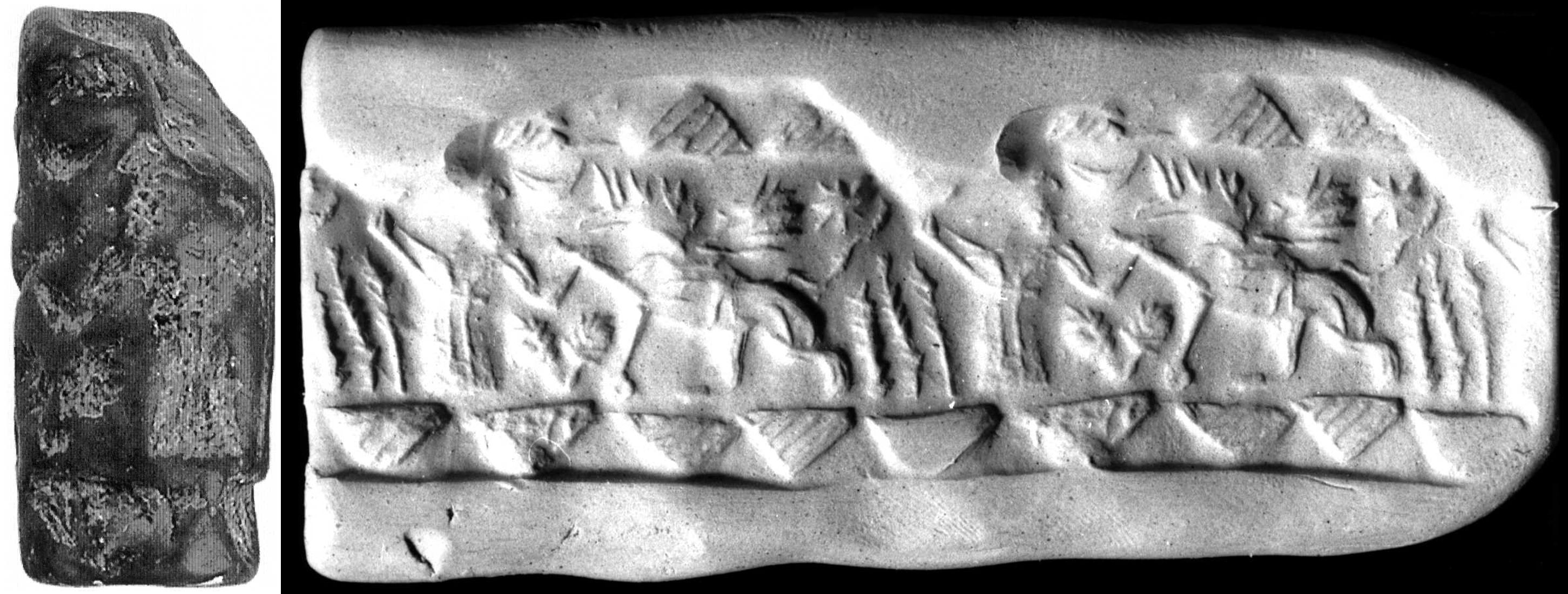 Cylinder Seal or Seal Impression