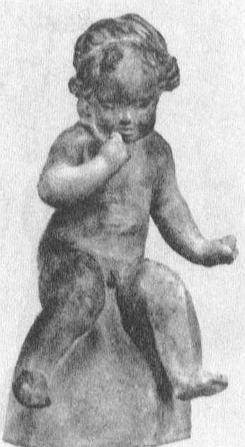 Putto, Seated
