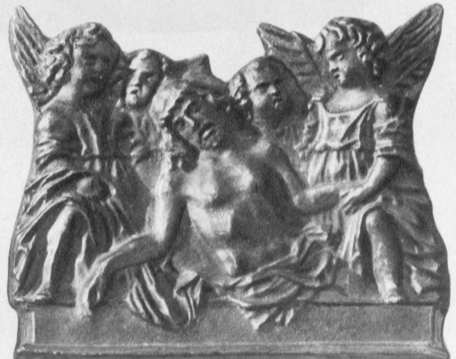Leichnam Christi mit Engeln
