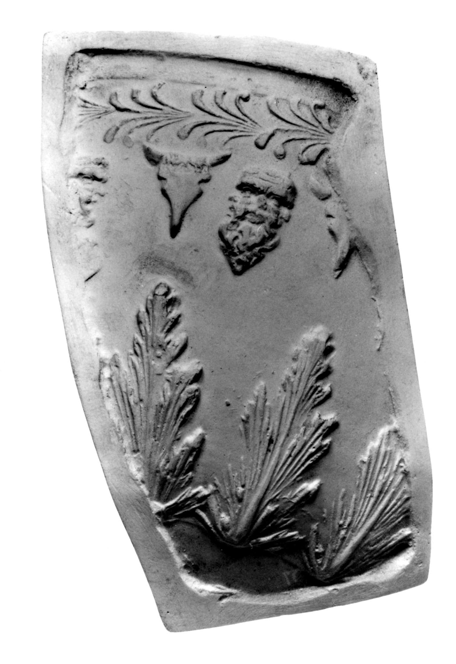 Ausguss aus römischer Formschüssel, Fragment