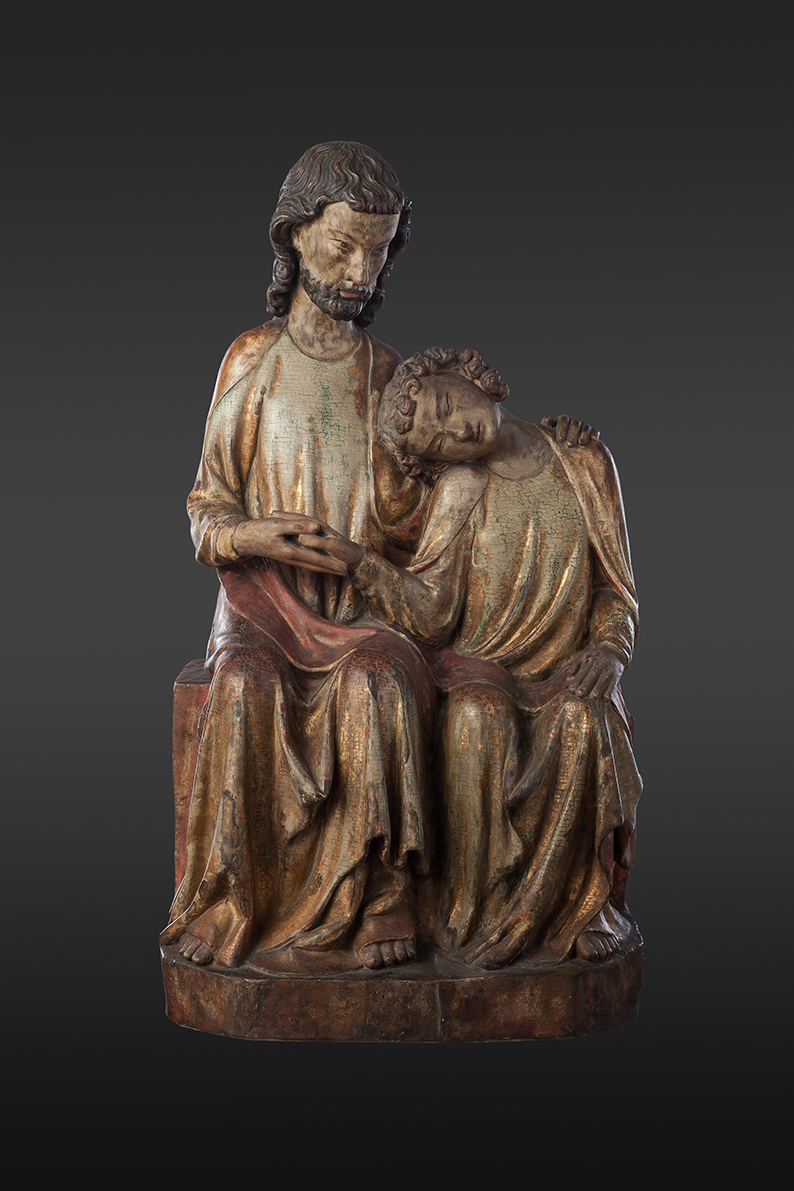 Christus und Johannes, Andachtsbild