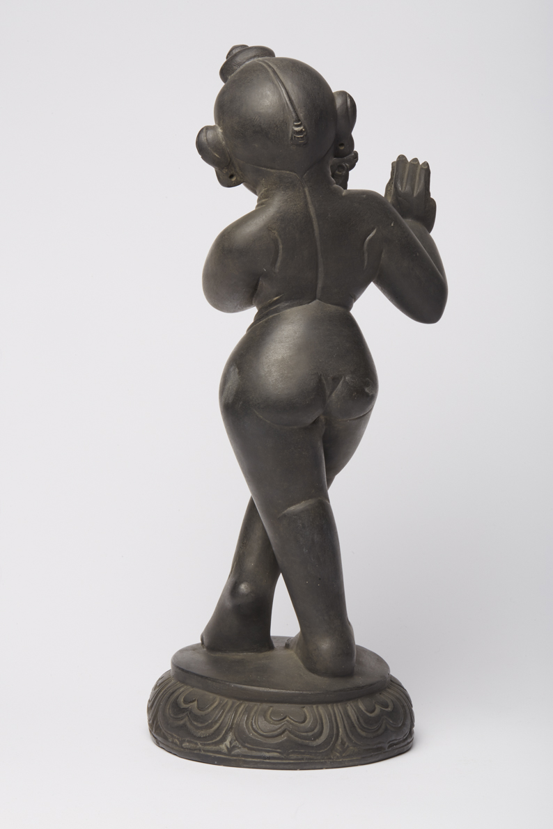 Krishna, Flöte blasend