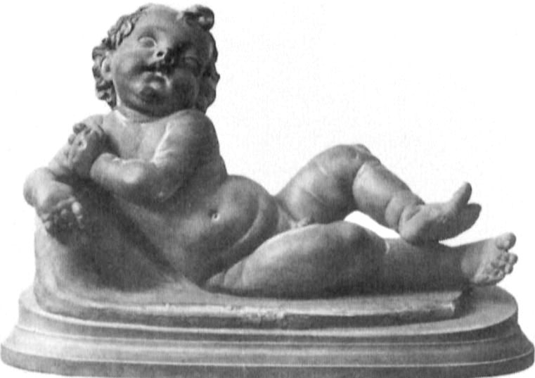 Reclining Naked Boy