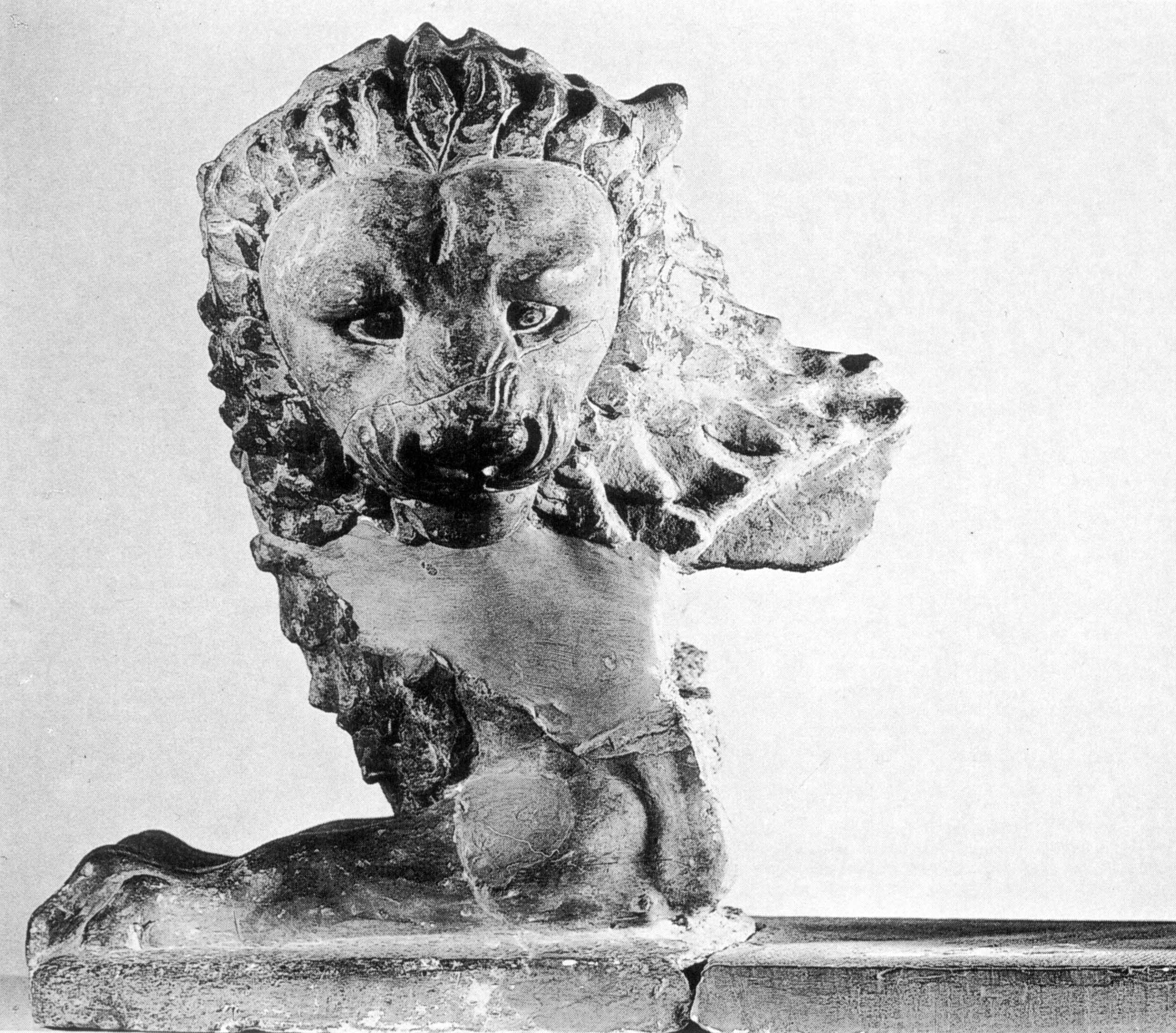 Recumbent Lion (fragment)