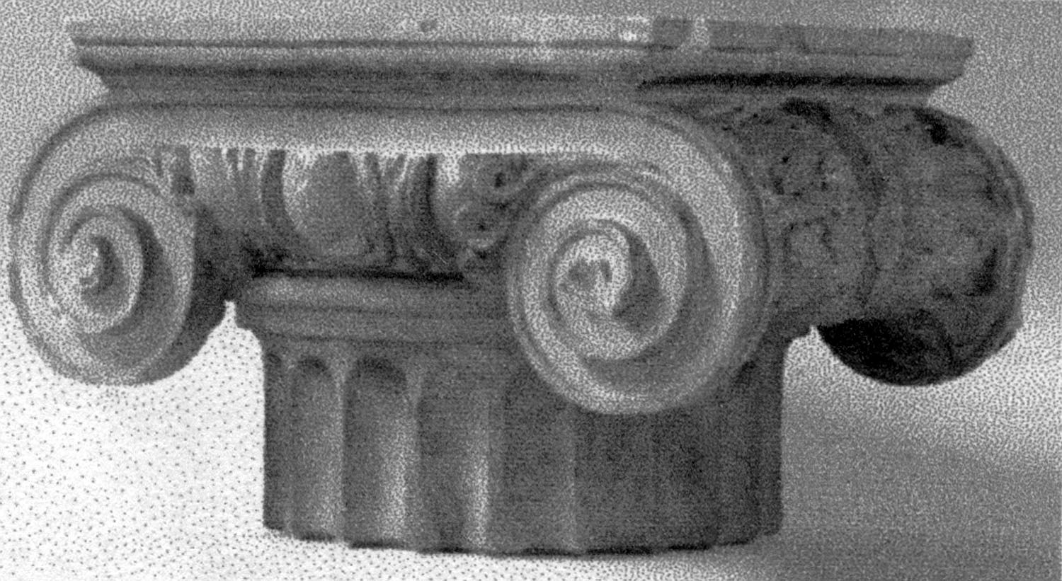 Ionisches Kapitell (Unterrichtsmodell)