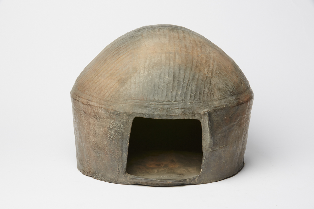 Cinerary Urn in the Shape of a Round House