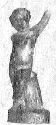 Putto, stehend