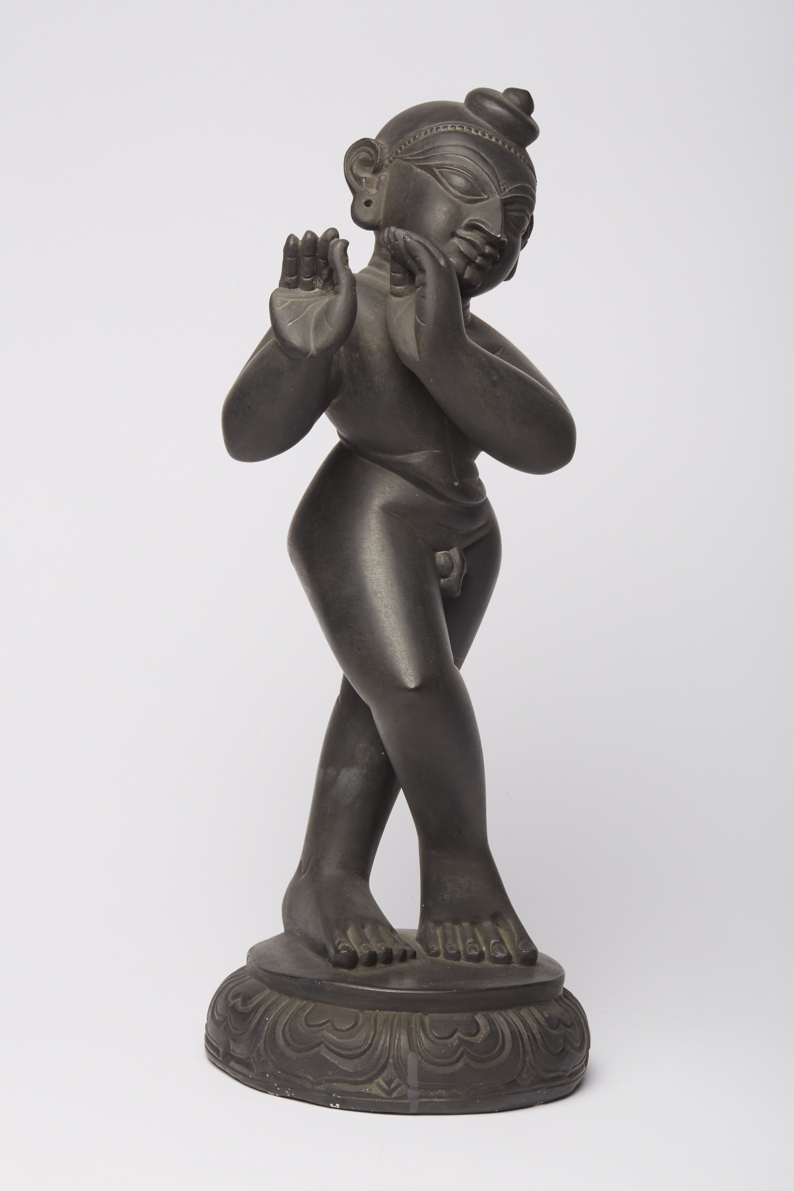 Krishna, Flöte blasend