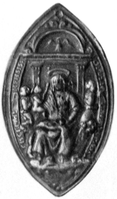 Thronende Madonna