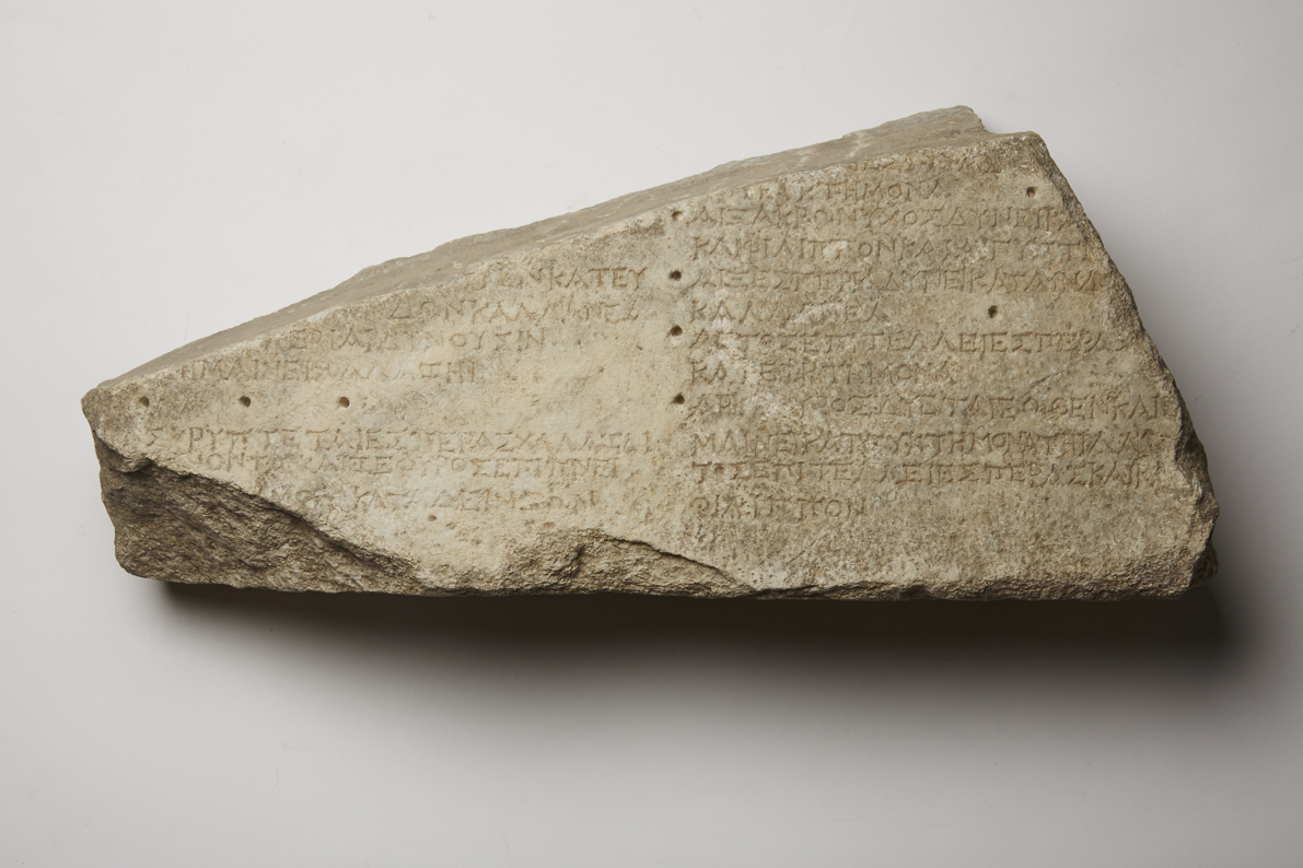 Fragment of a Calendar (parapegma)