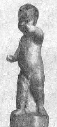 Putto, stehend
