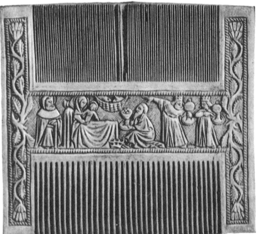 Comb with the Adoration of the Magi (reverse of R-04622)