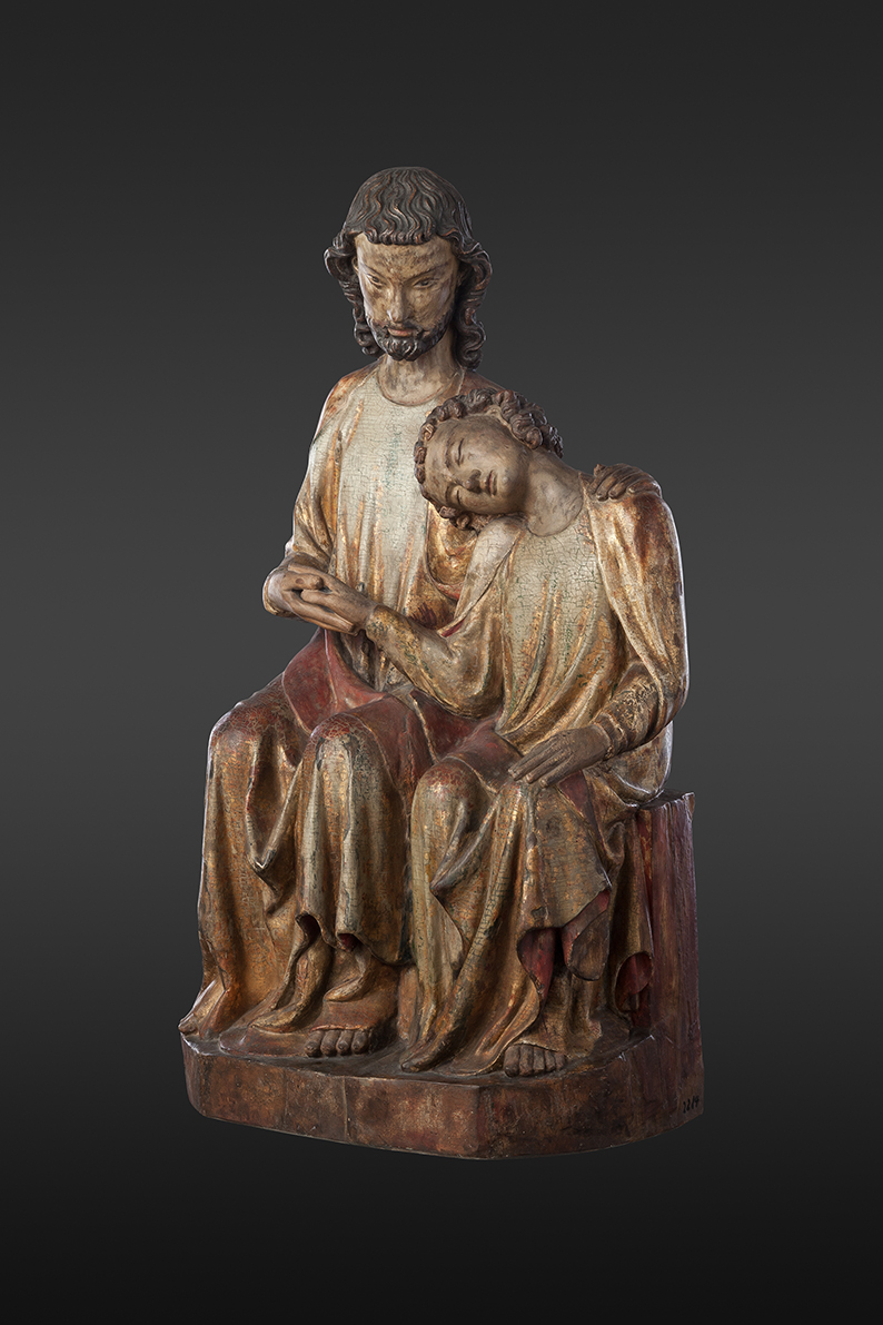 Christus und Johannes, Andachtsbild