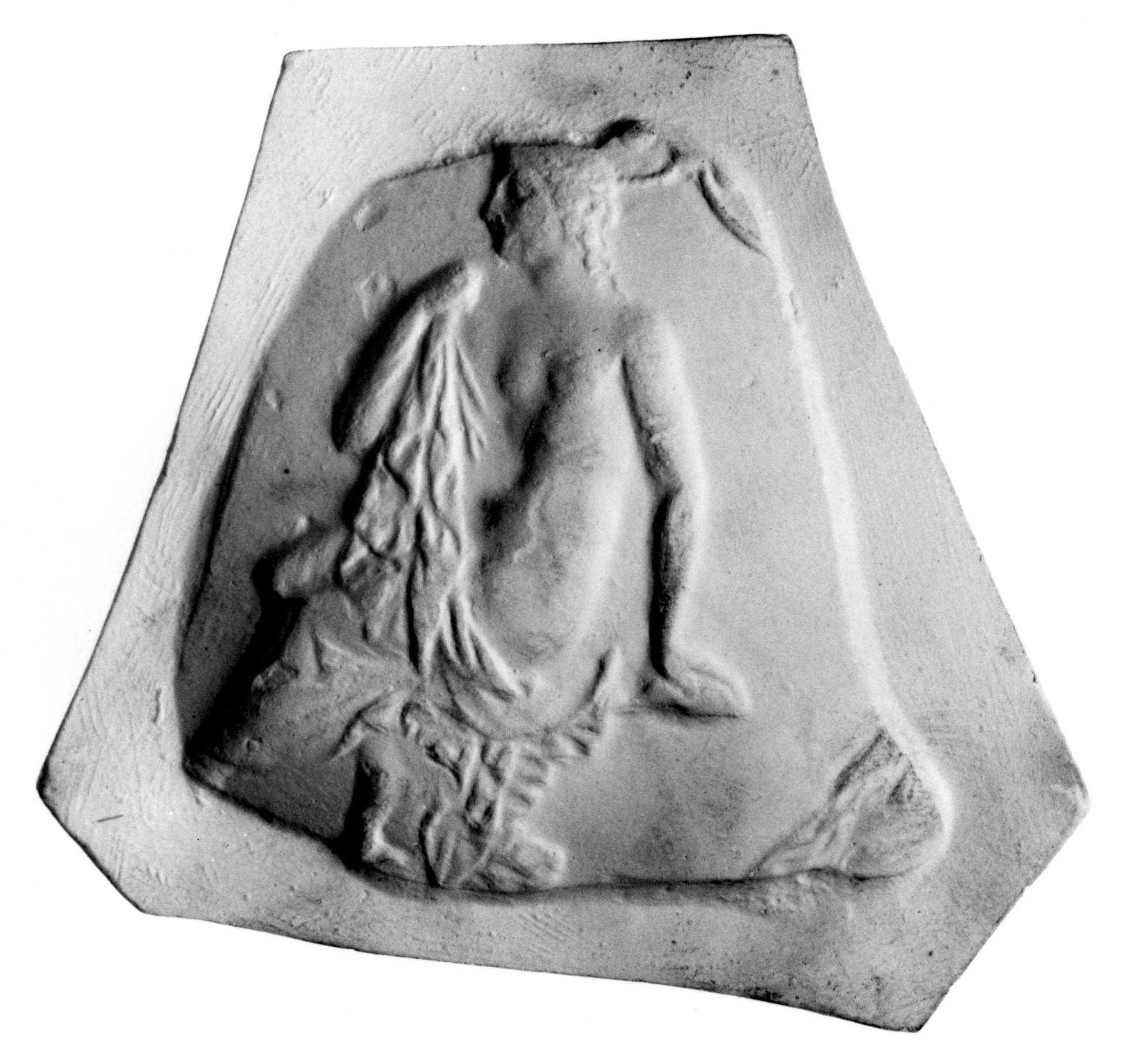 Ausguss aus römischer Formschüssel, Fragment