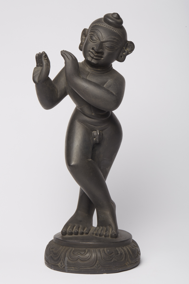 Krishna, Flöte blasend