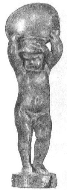 Putto mit Muschel