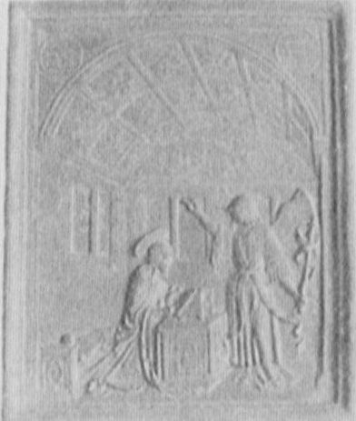 Annunciation (From an Altar Depicting the Passion of Christ)