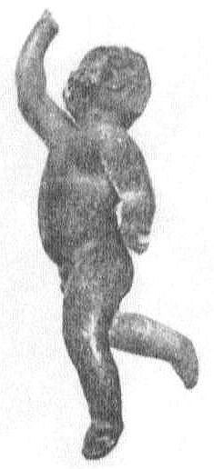Putto, schwebend