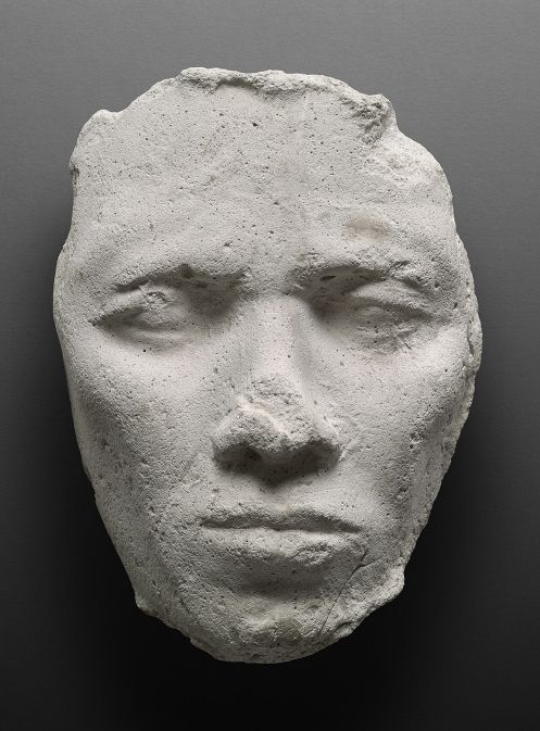 Plaster Cast of a Man's Face