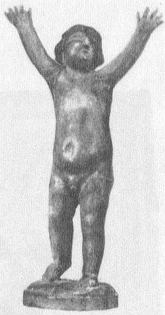 Putto, stehend