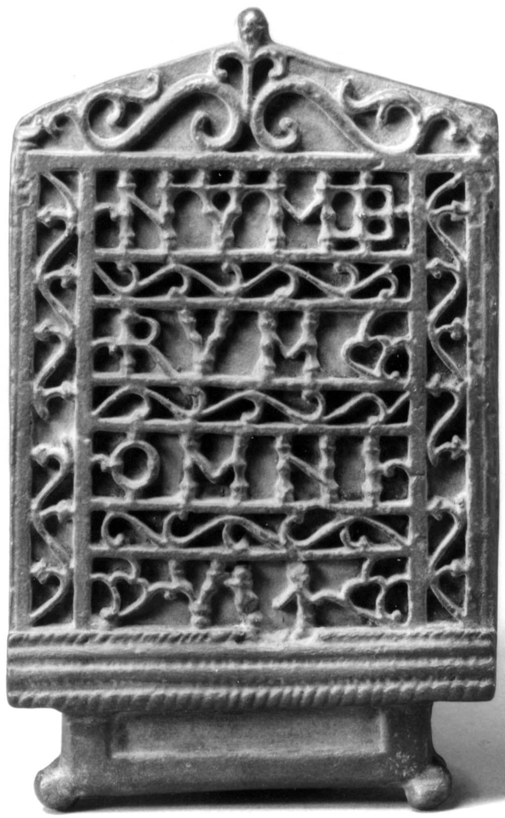 Buckle with Latin Inscription