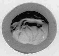 A Deer and Big Cat (gem)