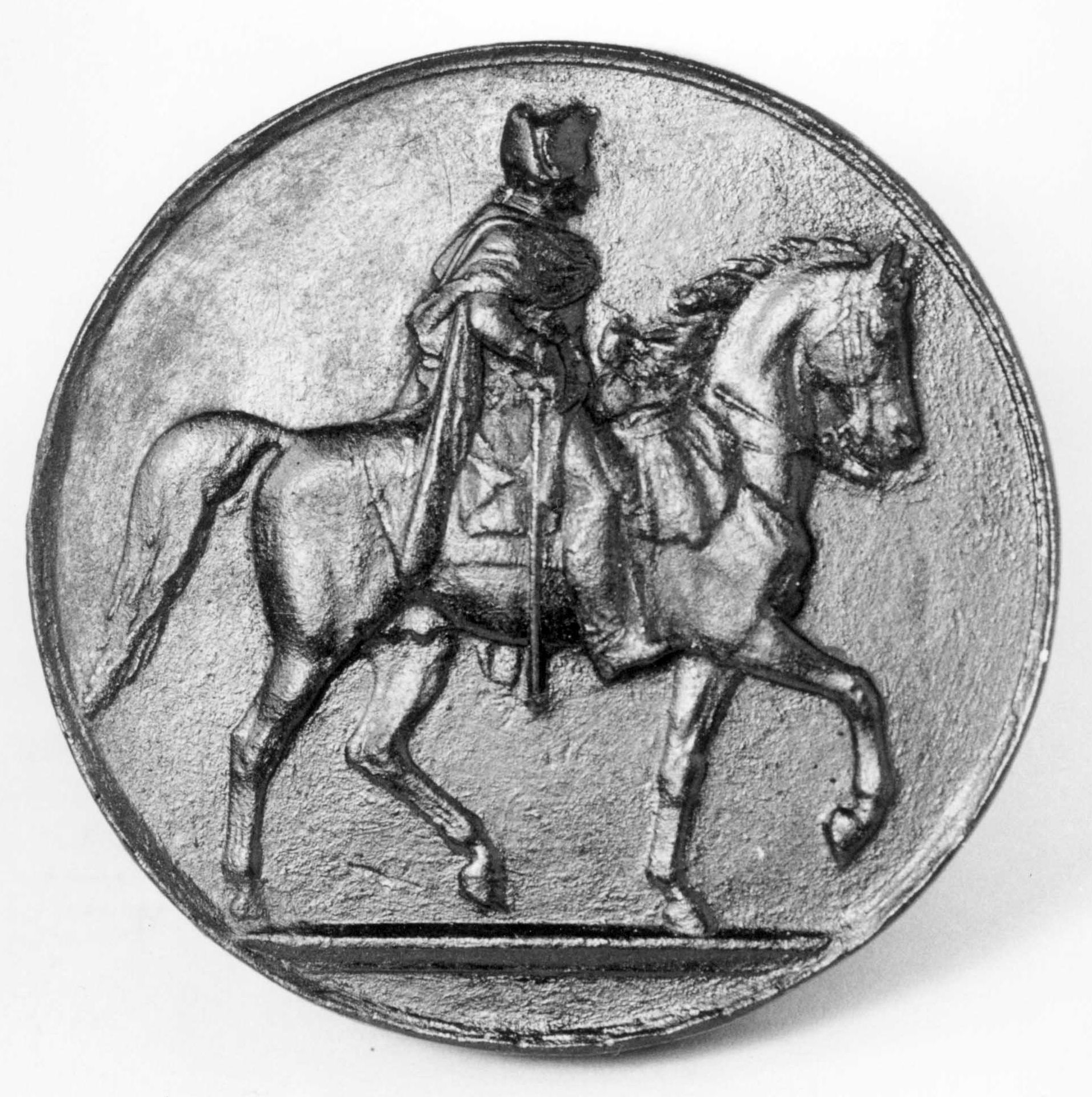 Friedrich II. zu Pferde