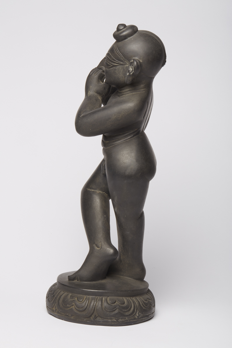 Krishna, Flöte blasend