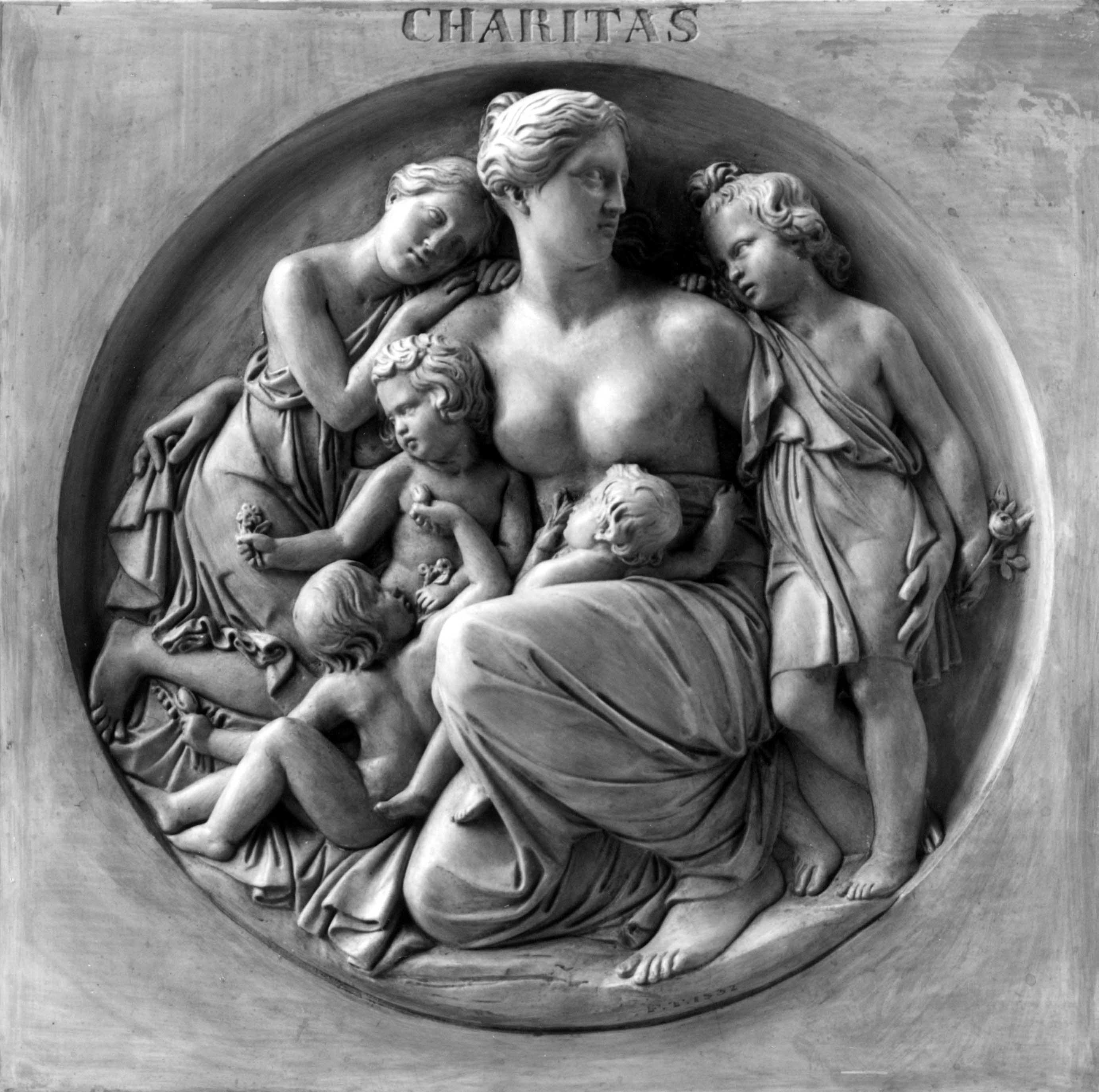 Caritas (with frame)