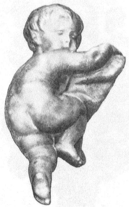 Kletternder Putto