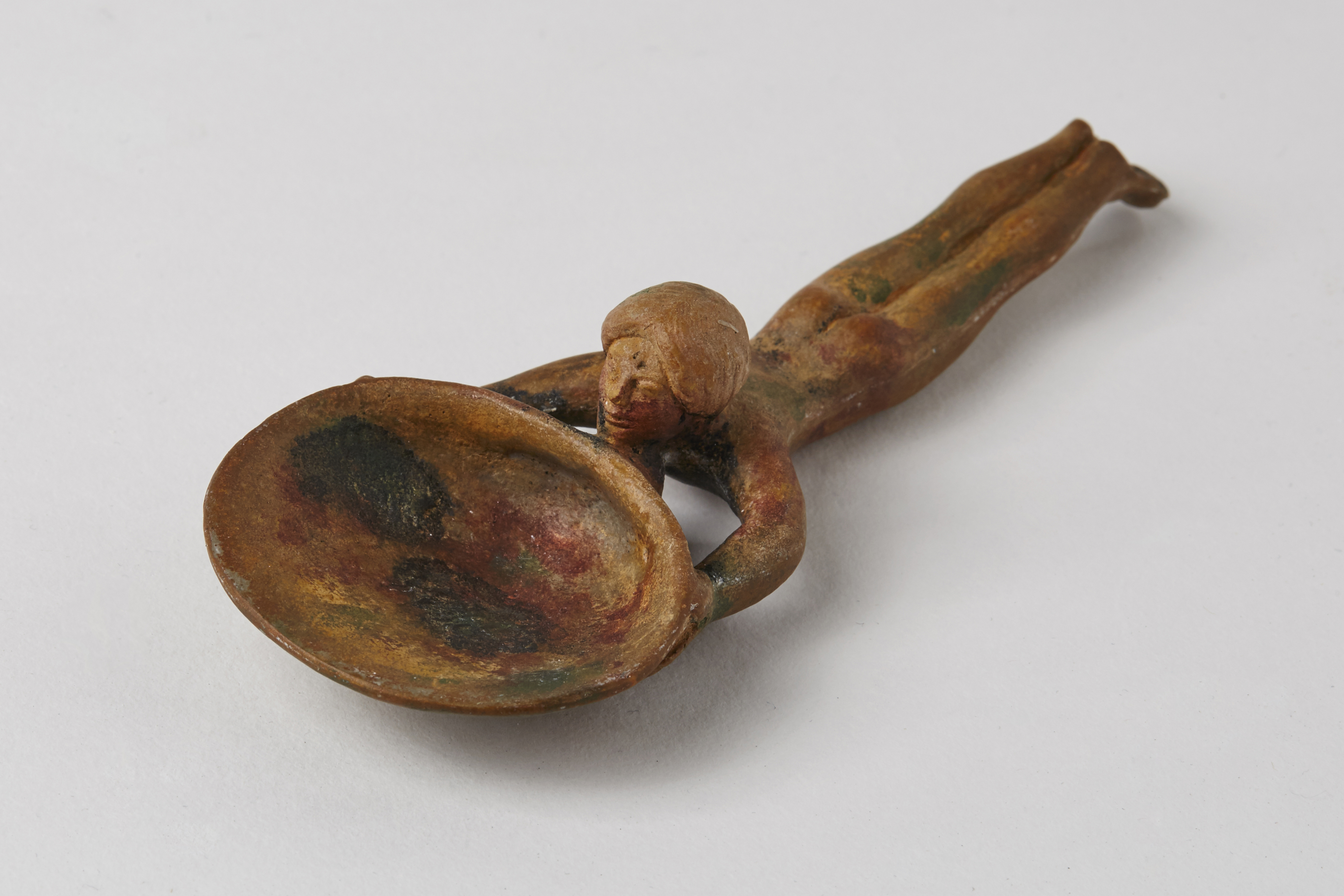 Löffel, Mädchen mit Muschel