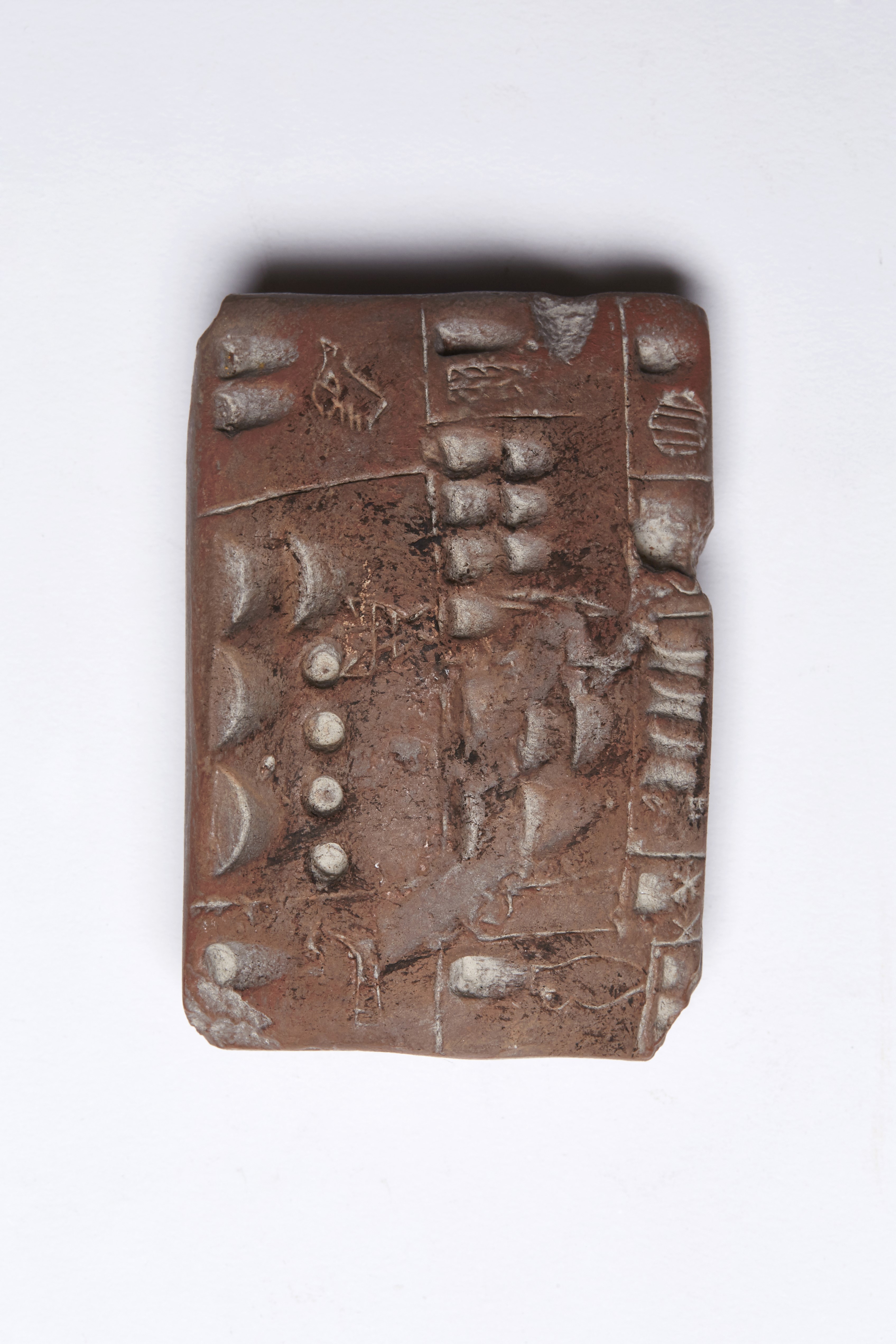 Administrative Document for Farm Products in the Shape of a Cuneiform Tablet