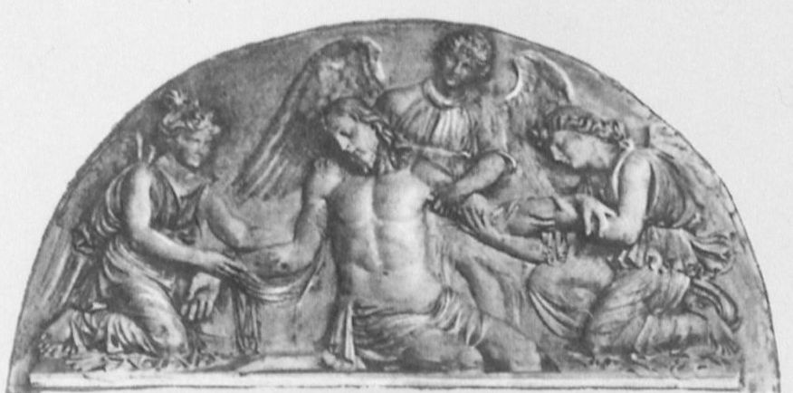 Leichnam Christi mit Engeln