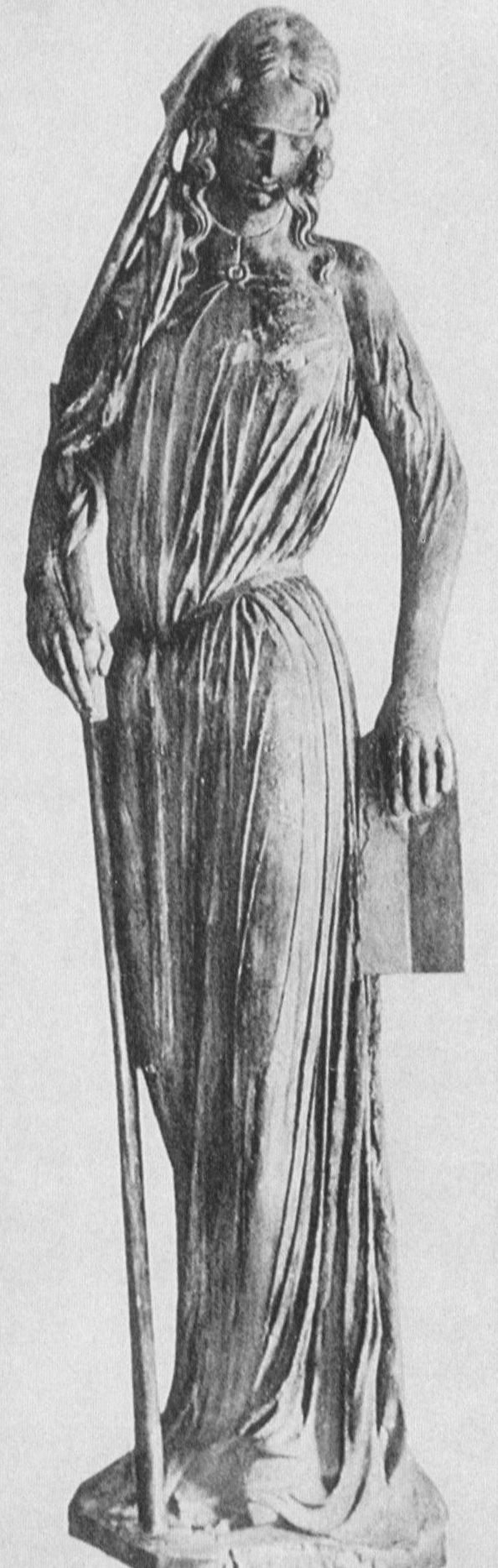 Allegorische Figur der Synagoge