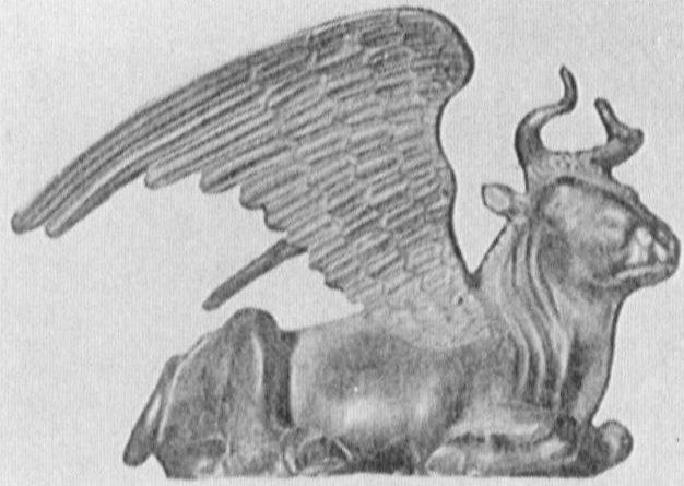 Geflügelter Stier