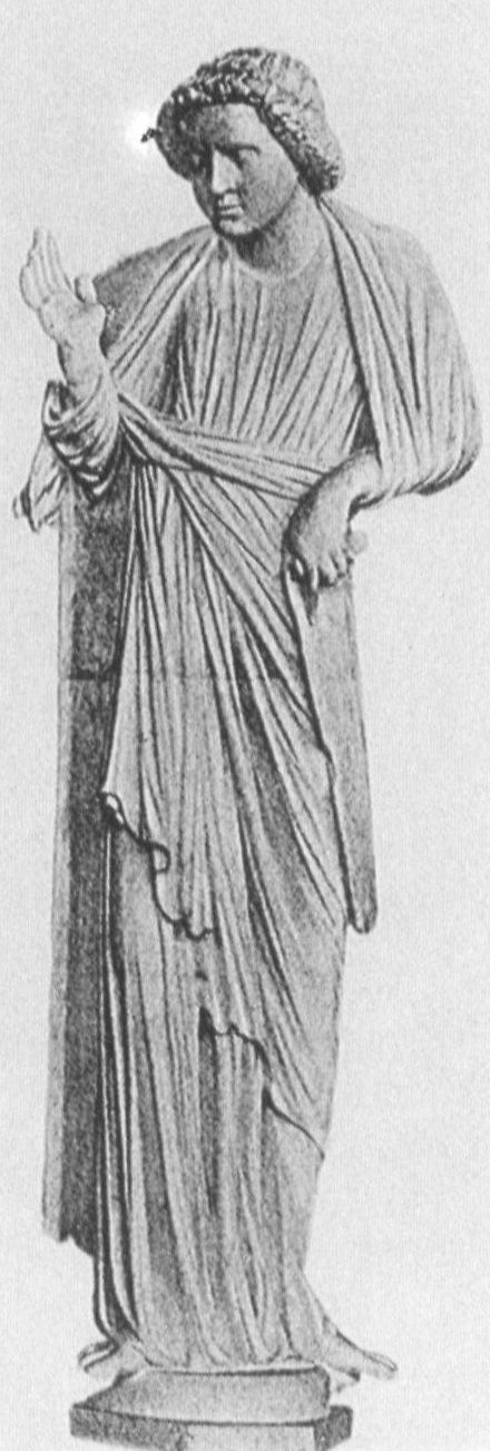 Johannes mit Spruchband