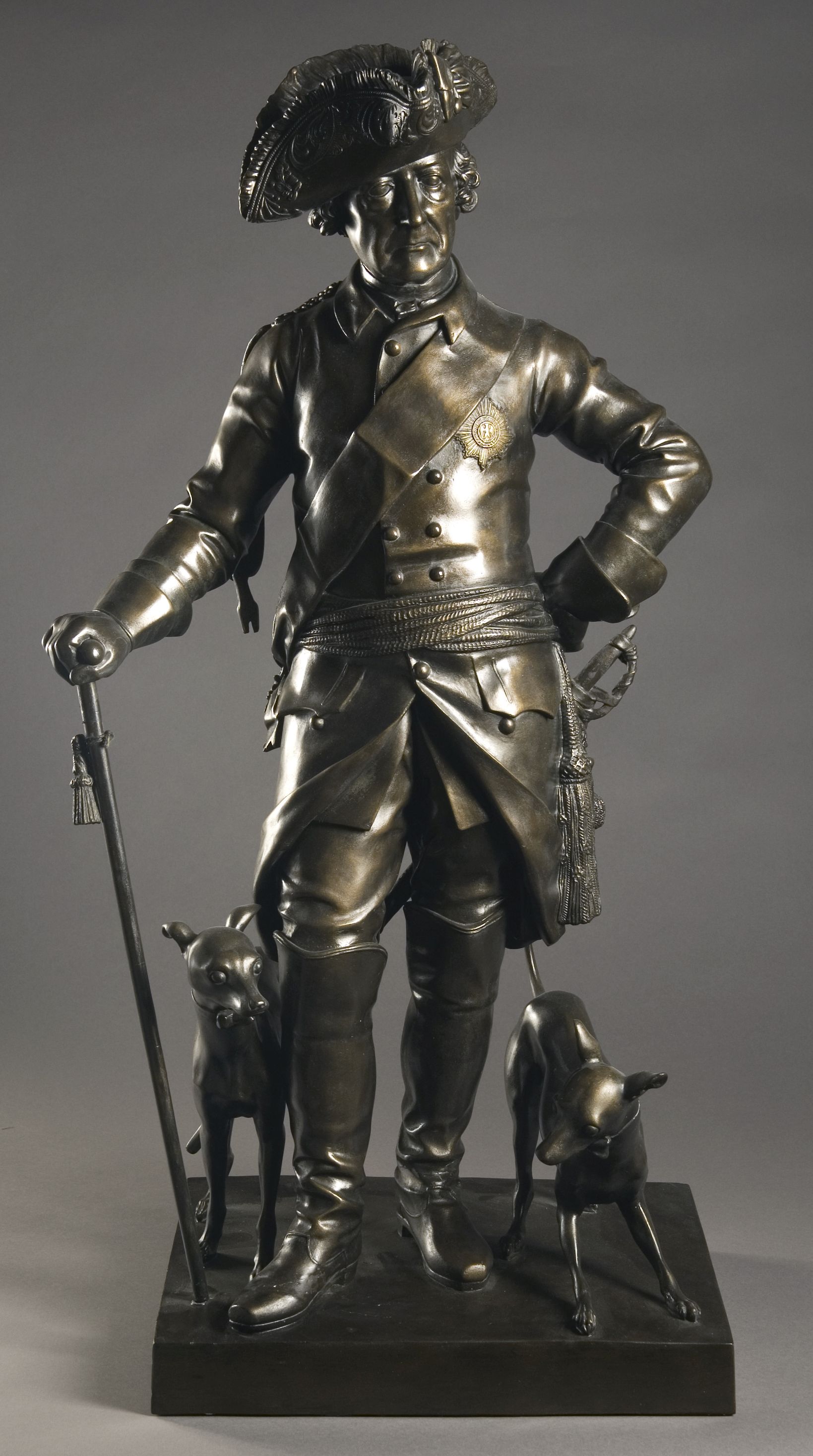 Frederick II with Sighthounds