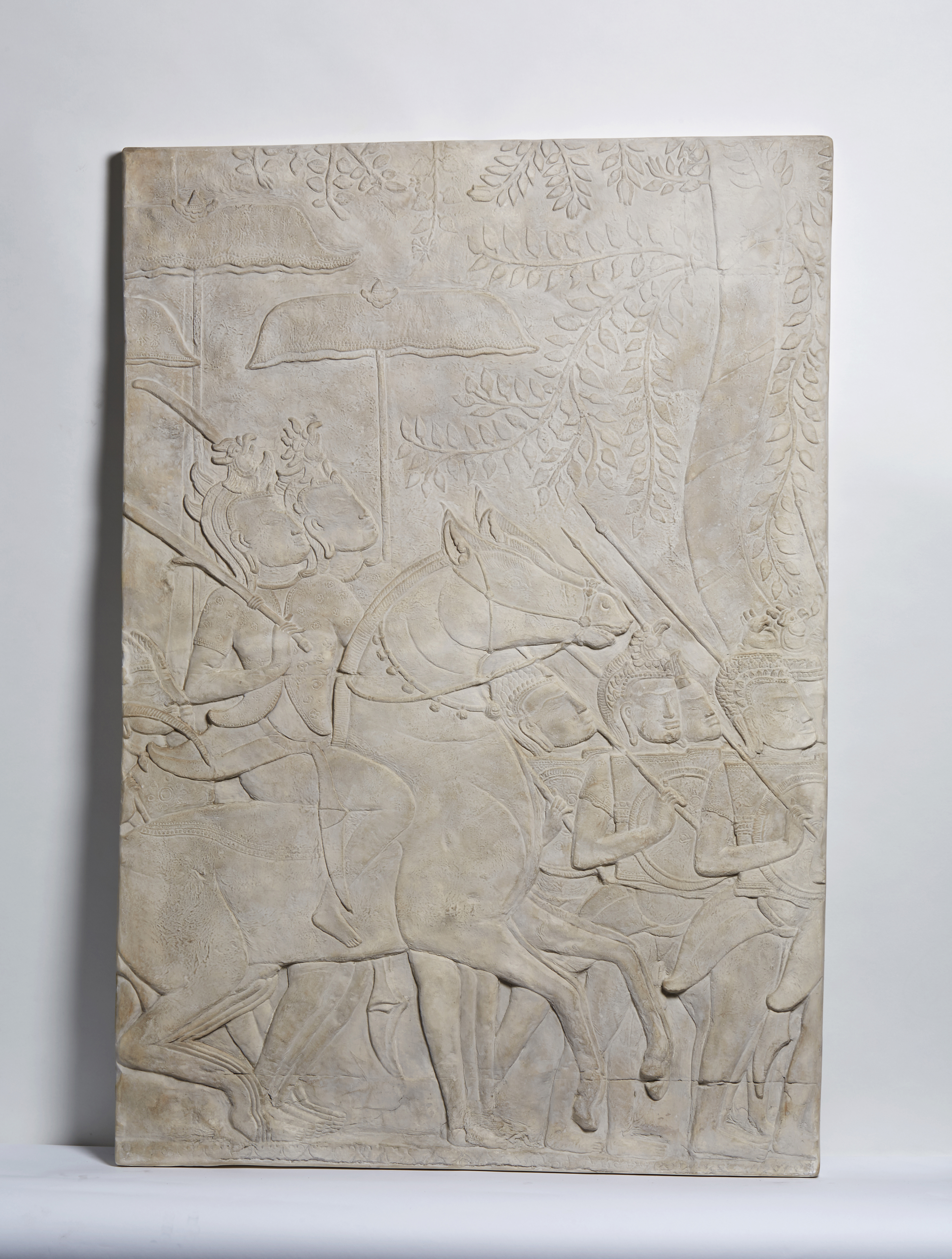 Horseman and Warriors (pendant to R-04557-A)