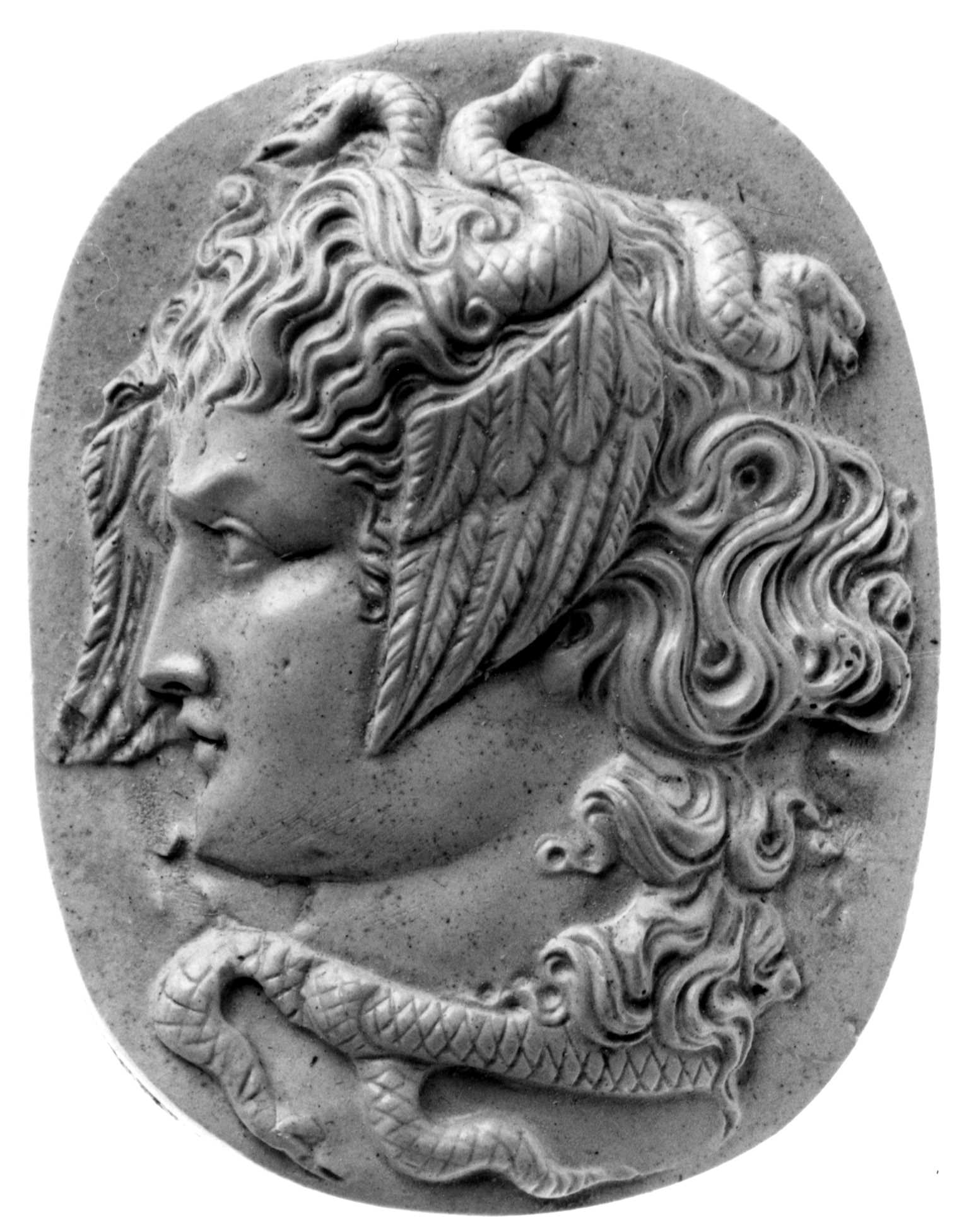 Cameo depicting the Head of Medusa