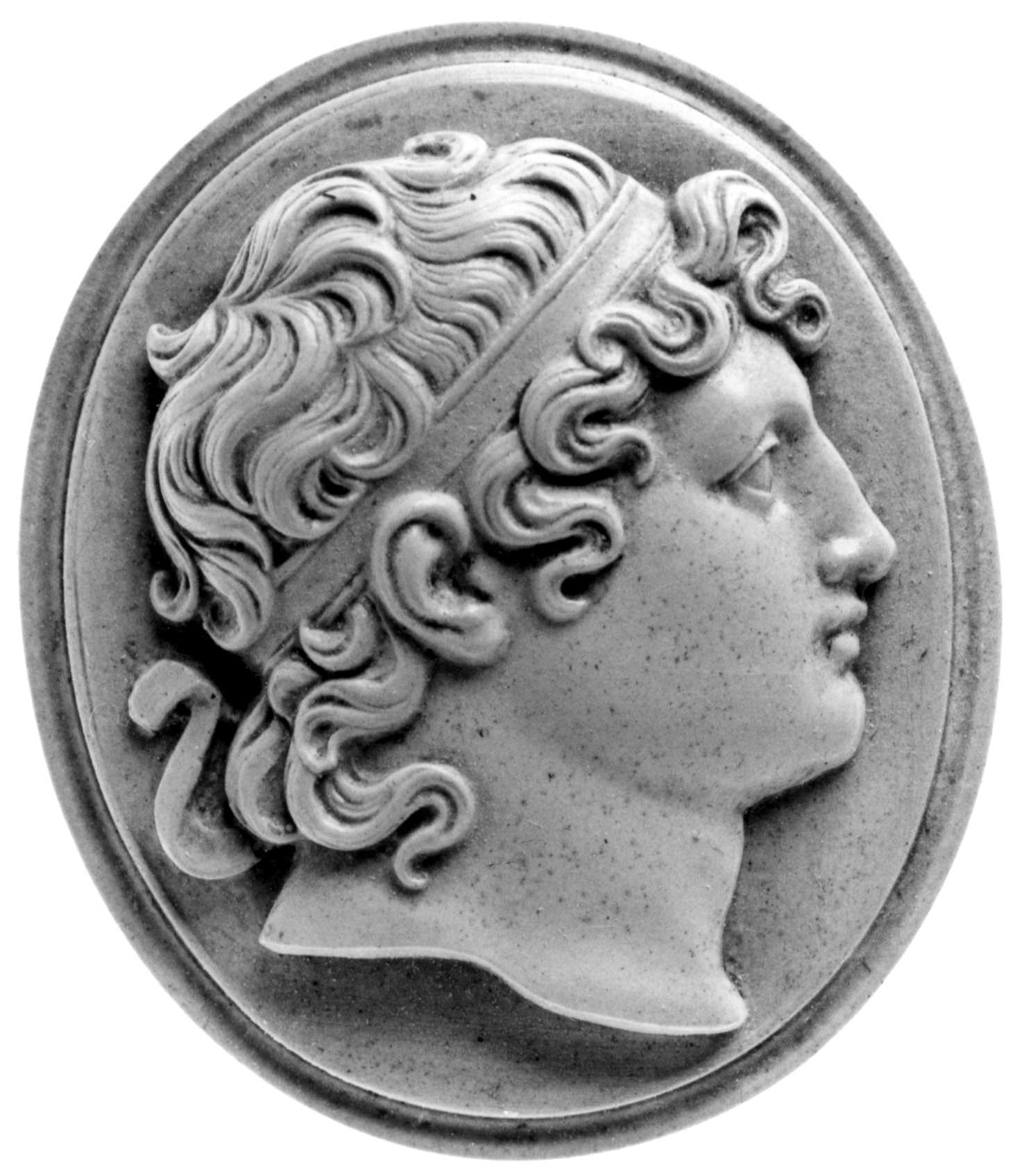 Cameo depicting Alexander the Great