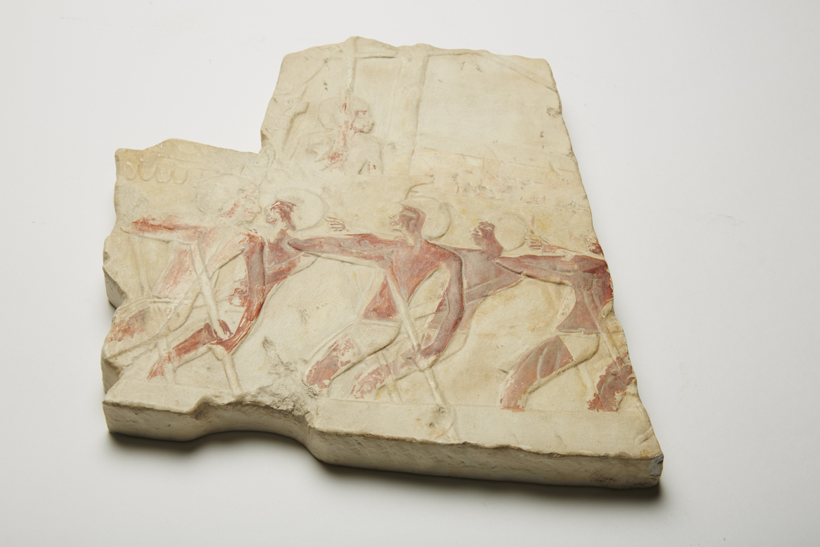 Rowers on a Barge (fragment)